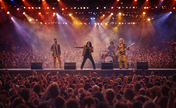 High end event band performing live at luxury wedding in Sint Maarten Caribbean